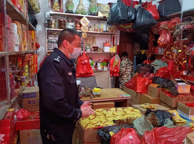 福建福安城北派出所多措并举扎实推进烟花爆竹安全管理