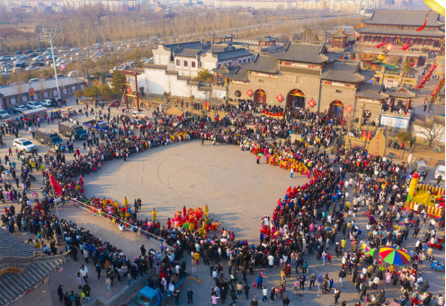 元宵咋地“闹”？看看太原尖草坪
