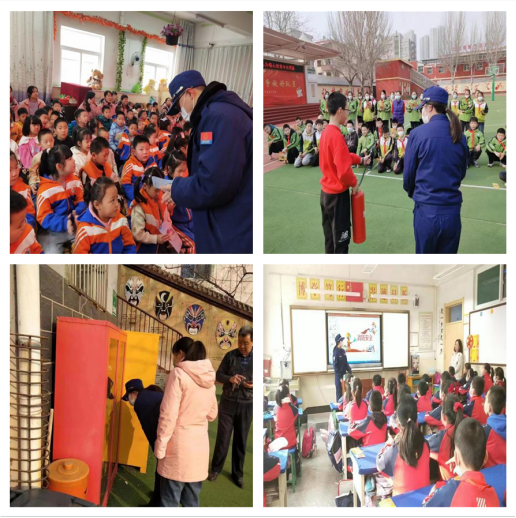 太原万柏林：消防知识进校园 安全教育护成长