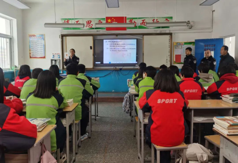 太原娄烦：禁毒反恐进校园 讲好开学第一课
