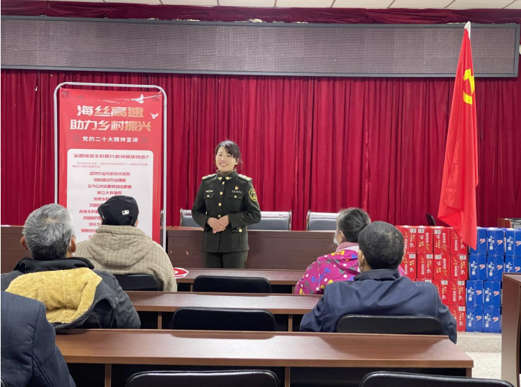 福建龙岩高速“微宣讲”春风化雨 推动党的二十大精神走深走实