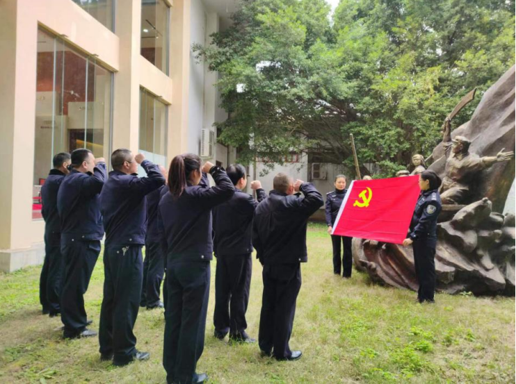 福建福安城北派出所开展“深学争优、敢为争先、实干争效”活动