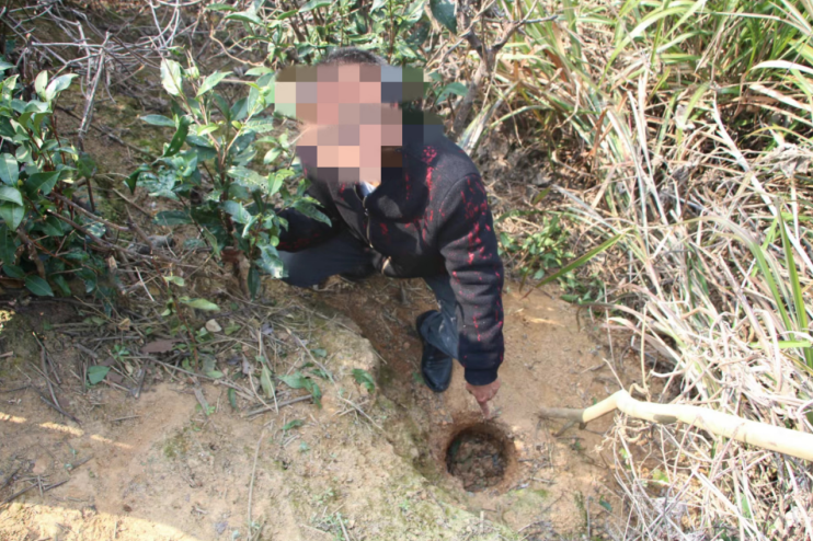 福建福安化蛟森林派出所破获一起非法狩猎案