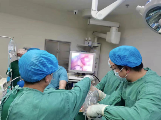 太原古交市中心医院：成功手术填补空白 普外微创取得突破