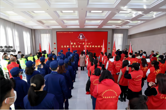 太原杏花岭区启动学雷锋文明实践志愿服务活动