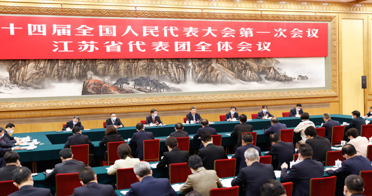 “勇挑大梁、走在前列”——习近平总书记参加江苏代表团审议侧记