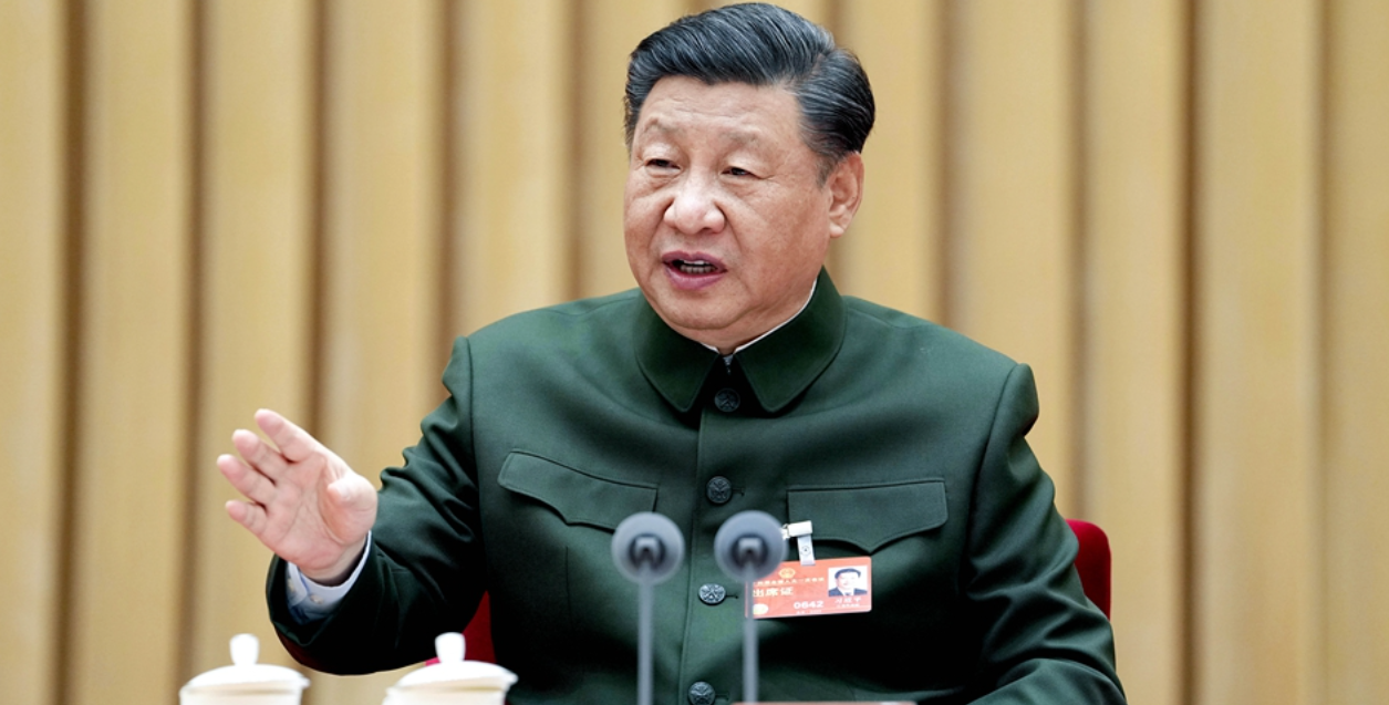 习近平在出席解放军和武警部队代表团全体会议时强调 统一思想认识 强化使命担当 狠