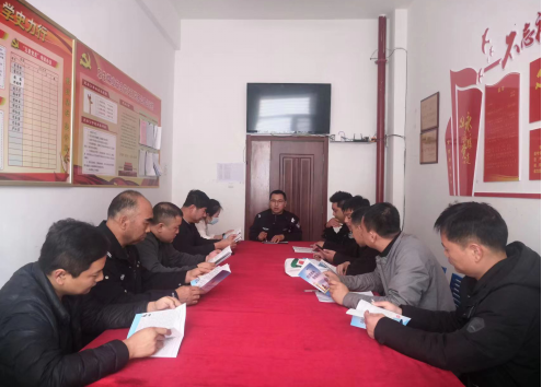 山西左权：反诈宣传进企业 精准服务助营商