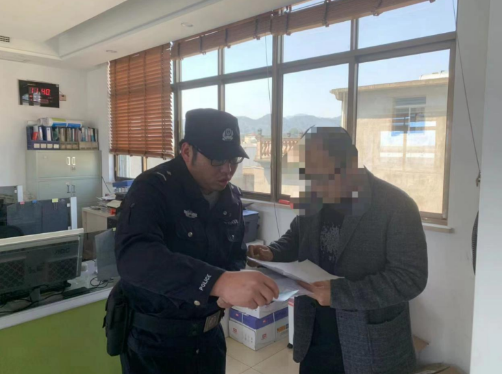 福建福安罗江派出所成功劝阻一起电信网络诈骗案件