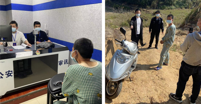 福建福安警方破获一起摩托车盗窃案