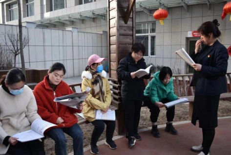 太原万柏林：“庭院课堂”  让党的二十大精神“声”入人心