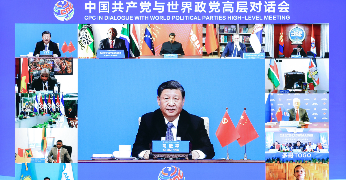 习近平出席中国共产党与世界政党高层对话会并发表主旨讲话