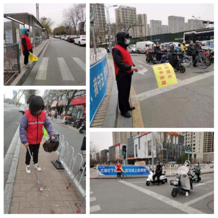 太原万柏林区审计局开展“文明交通 安全出行”志愿服务活动