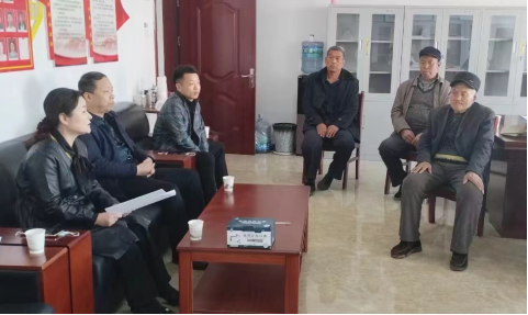 太原小店区残联调研农村困难残疾人产业帮扶项目