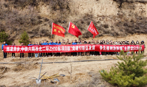 太原阳曲县西凌井乡开展 “党建引领促发展 争先植树添新绿”主题党日活动