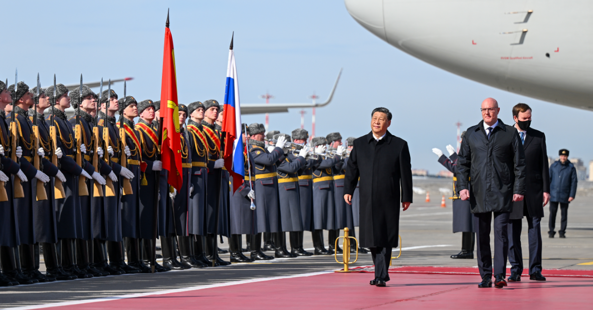 习近平抵达莫斯科开始对俄罗斯进行国事访问