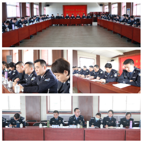 山西太谷公安分局召开警院实习生座谈会
