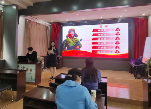 太原古交市老干部局举办专题学雷锋道德讲堂