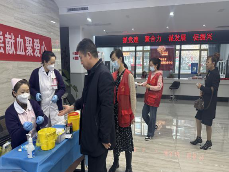 太原万柏林区南寒社区： 无偿献血聚爱心 志愿服务传精神