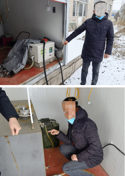 长治公安潞城分局治安大队成功查获一非法加油黑窝点