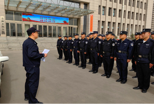 山西昔阳公安巡警大队开展车辆盘查训练