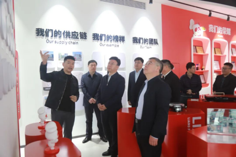 太原小店区委书记袁尔铭带队在上海、苏州招商考察