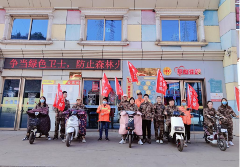 太原古交：骑行宣传“声”入人心，“小喇叭”喊出森林防火“最强音”