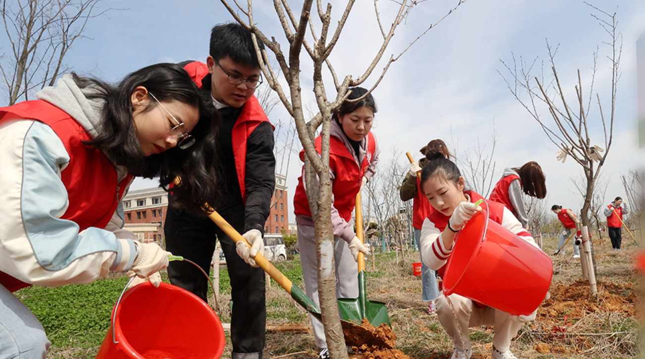 播撒绿色种子 共建美丽中国