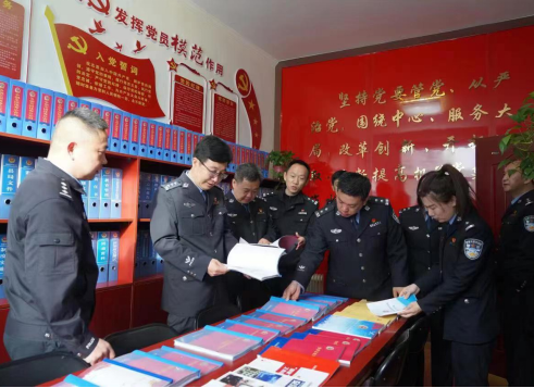 临汾尧都区公安局在安泽县公安局开展党建带队建观摩交流学习活动