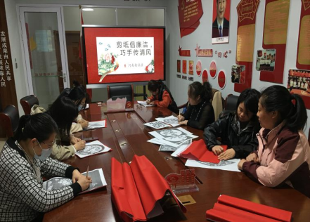 太原万柏林区：剪纸倡廉洁  巧手传廉风