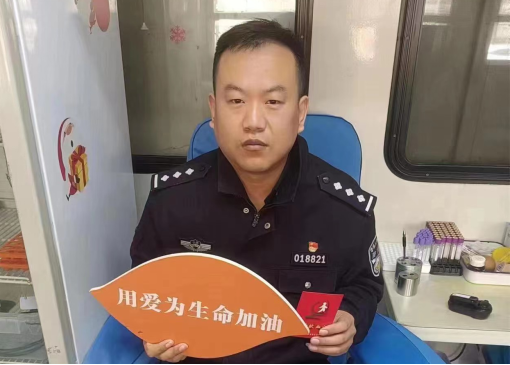 患者急需“熊猫血”，太原古交民警李强第六次“出手”