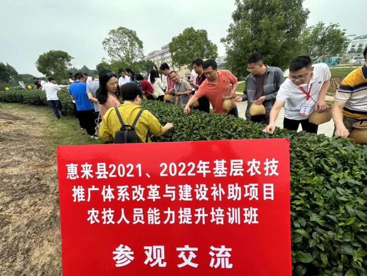 交流互鉴携手共进 | 广东省惠来县基层农技推广人员培训走进福建漳州科技职业学院