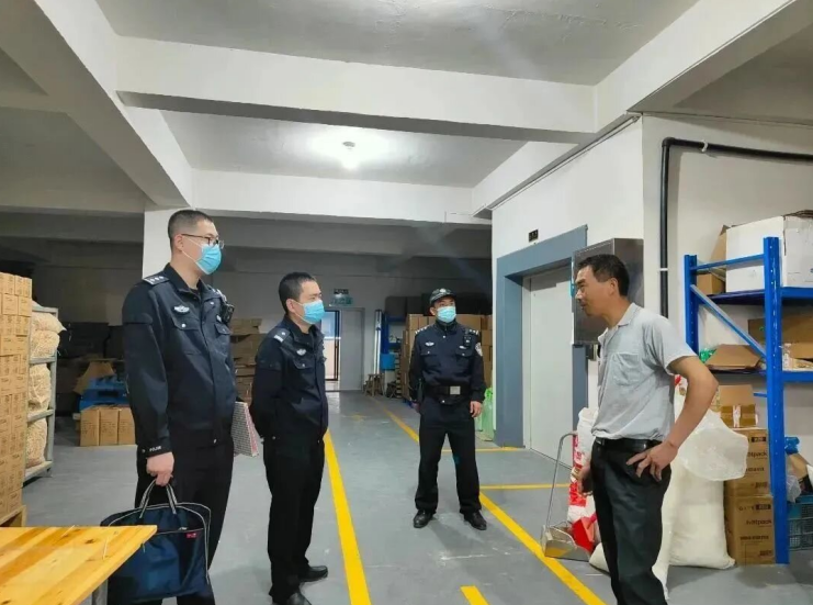 福建福安甘棠（海防）派出所扎实开展安全检查工作