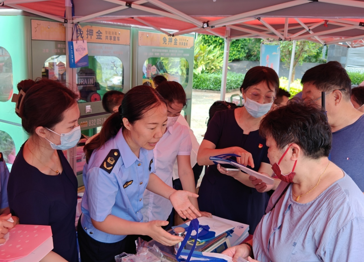 “吾爱邻”新老厝边逗阵进社区 ——厦门市市场监管局走进湖滨社区开展计量便民服务暨
