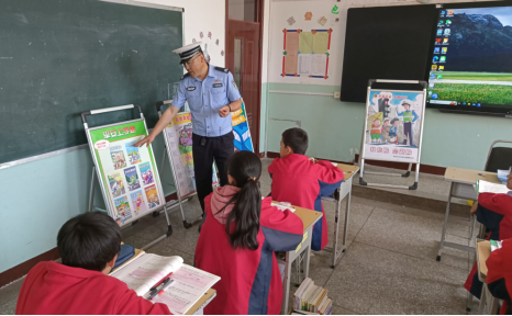 山西和顺：交通安全进校园  平安相伴每一天