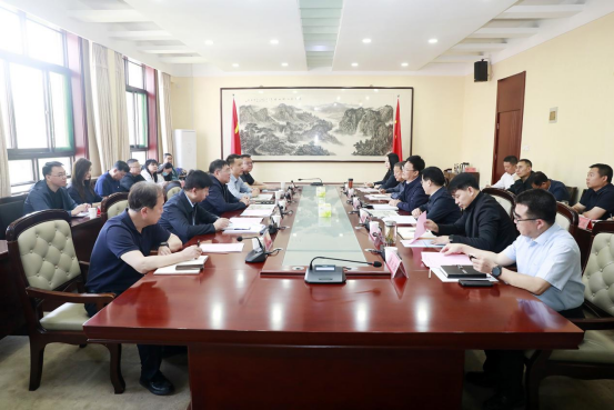 孙泉、张喆赴太原科技大学走访座谈