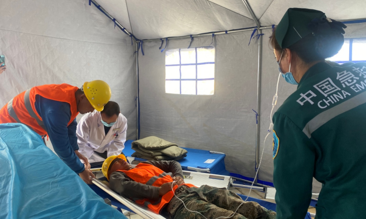 宁夏彭阳县举行2023年度山洪地质灾害及地震防御应急演练