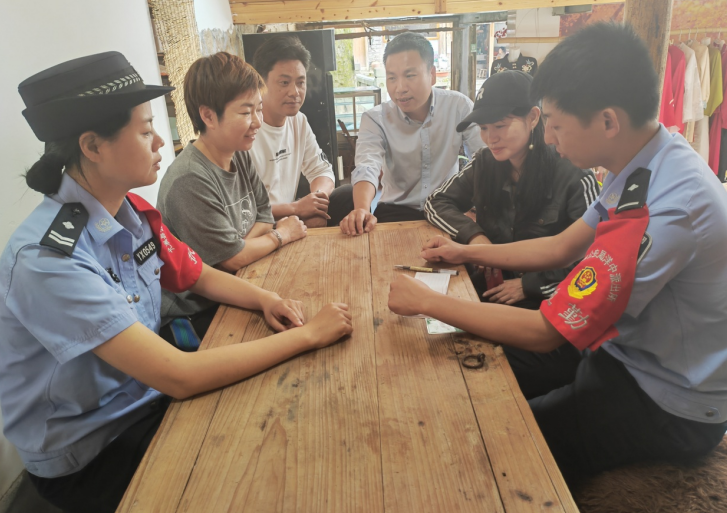 福建洋中派出所桂峰警务室：无限“枫”光在桂峰