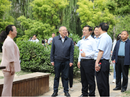 中宣部反非法反违禁局在太原尖草坪区调研“扫黄打非”进基层工作