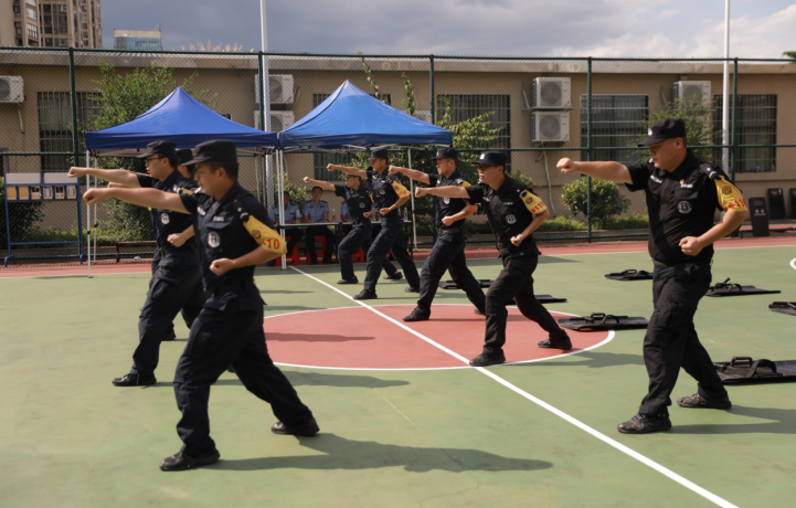 福建福安市公安局巡特警反恐大队开展夏季大练兵演练