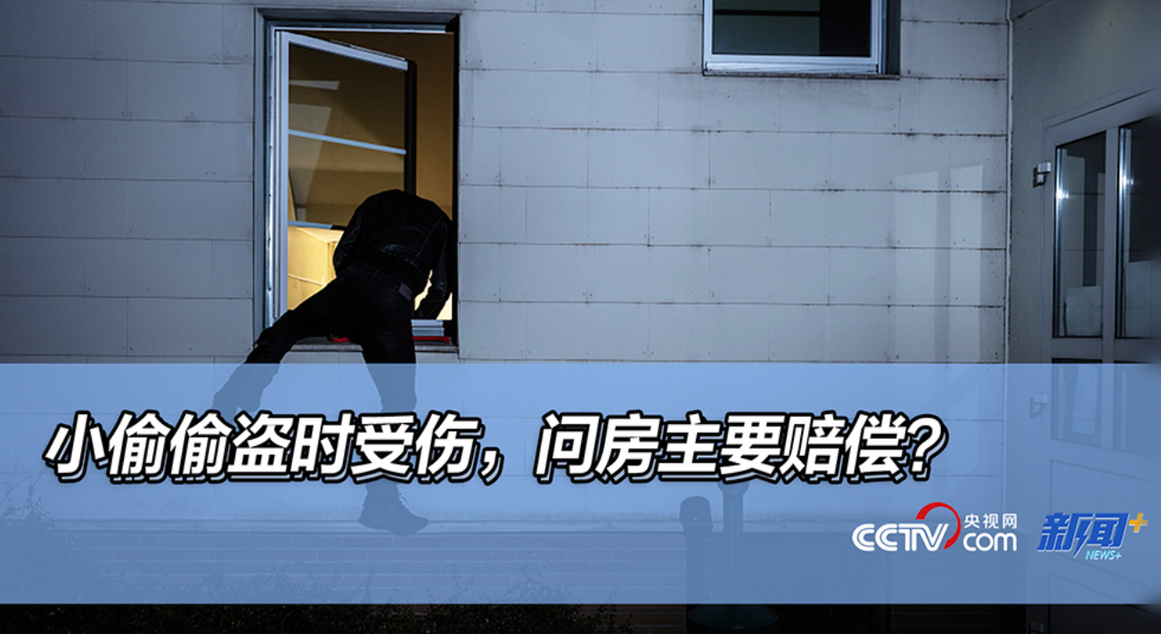 小偷偷盗时受伤，问房主要赔偿？