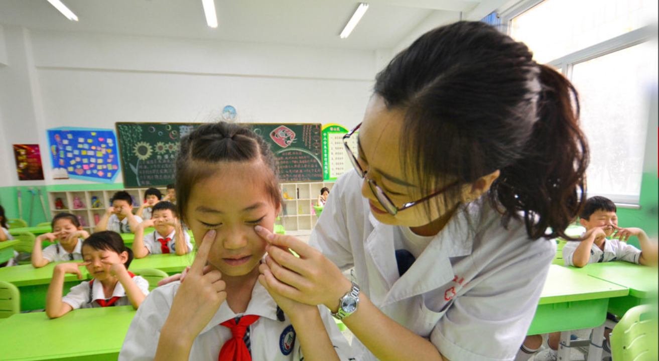 “共同呵护好孩子的眼睛”