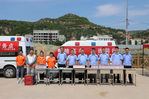 临汾永和公安别样的“山泉” “喝出”反诈小分队