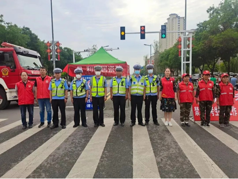 护航高考  “警力”全开——临汾侯马公安在行动