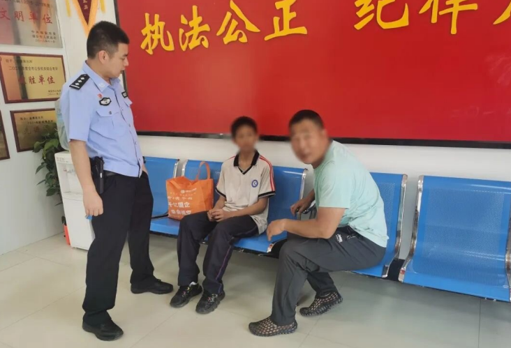 男孩离家出走 福建福安警民联动找回