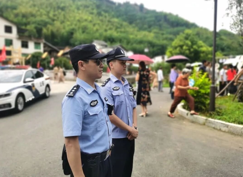 福建福安社口派出所顺利完成坦洋文化节安保工作