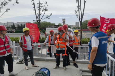 太原市政集团二公司：开展有限空间作业演练   筑牢安全生产防线