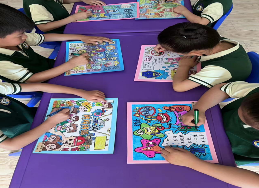 河南安阳：开展反诈骗从家长与娃娃抓起，点亮“平安法治星”