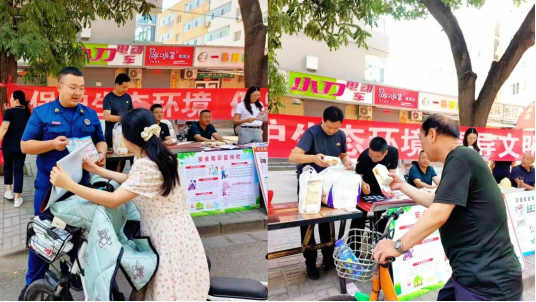 太原尖草坪区新城街道“安全生产月”系列活动聚人气、接地气！