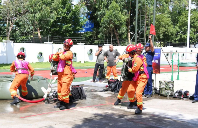 厦门市开展第三届森林消防队伍业务技能大比武活动